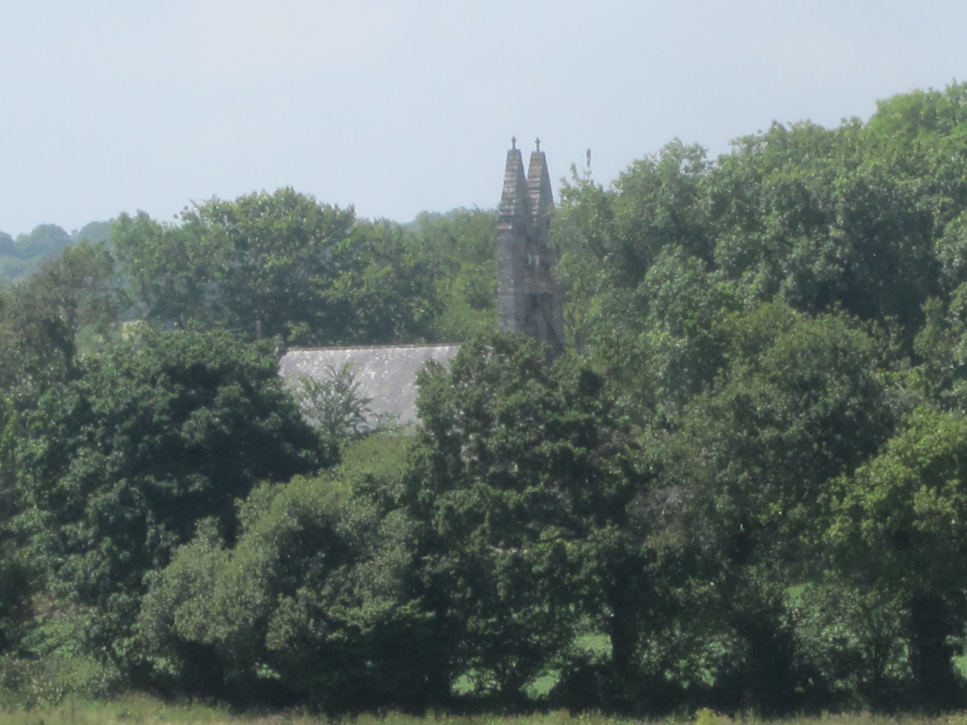 Le clocher de la chapelle