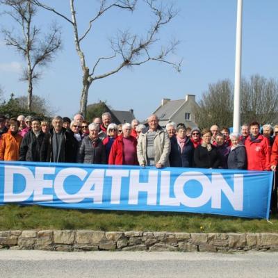 2016 Photos du groupe des marcheurs pour Décathlon
