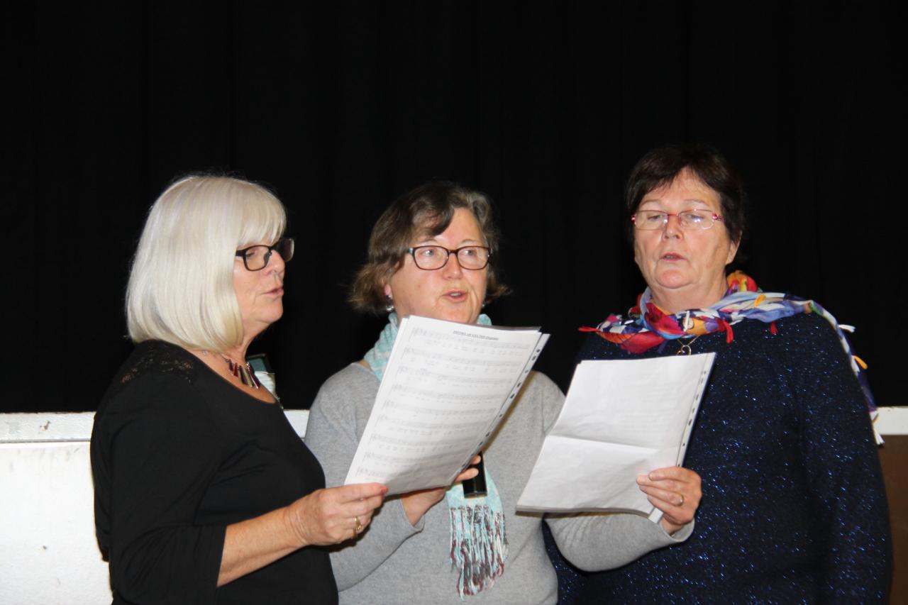 Yvette, Christiane et Sylviane